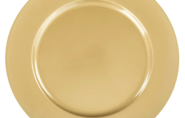 Charger Plate –  Gold Plain