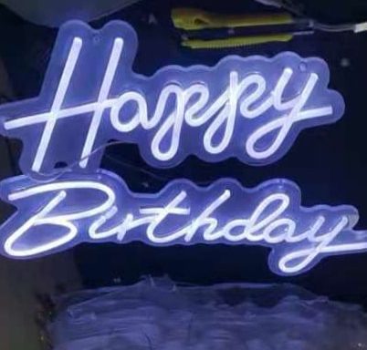 ” Happy Birthday”- Neon Sign