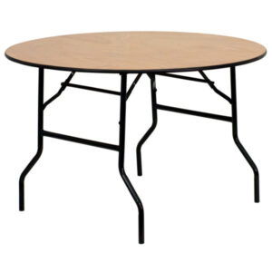 3′ Round Wood Table