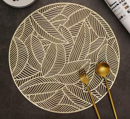 Gold Leaf Placemat