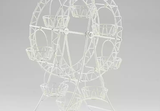 Ferris Wheel Cupcake Holder- White